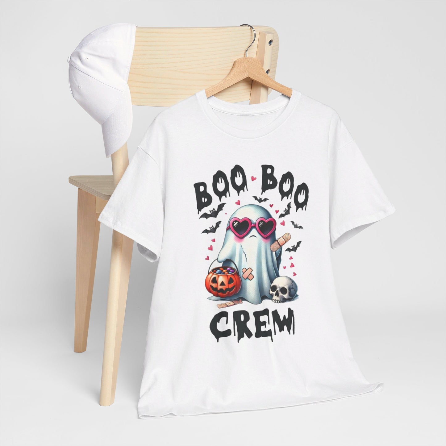 Boo Boo Crew - Halloween - Unisex Heavy Cotton Tee