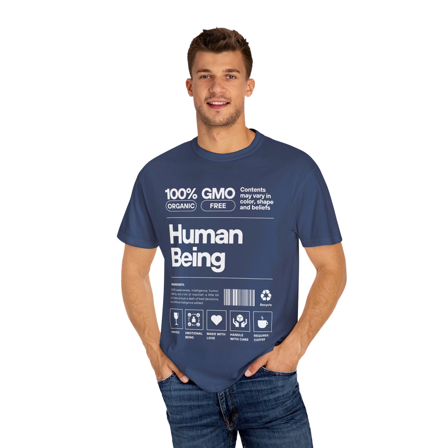 100% Human - Garment-Dyed T-shirt