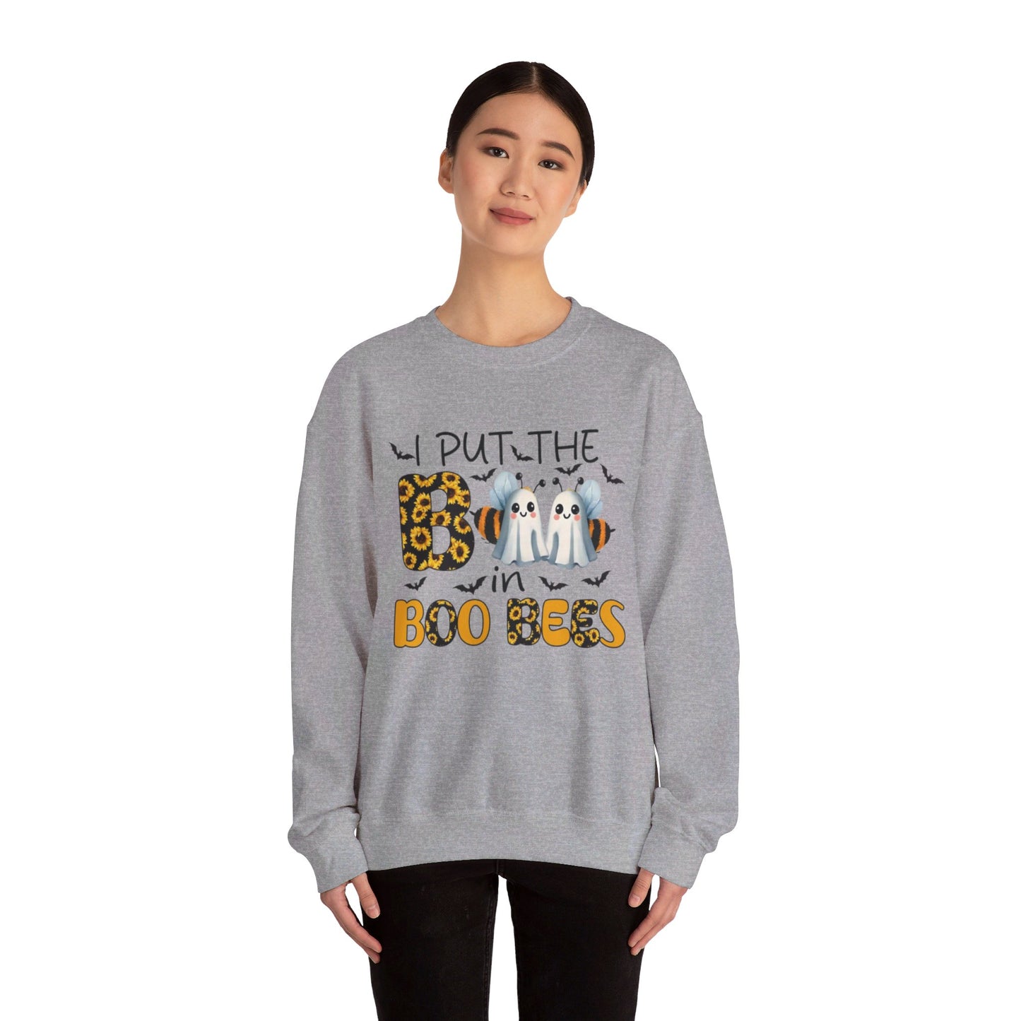 Boo Halloween -  Crewneck Sweatshirt