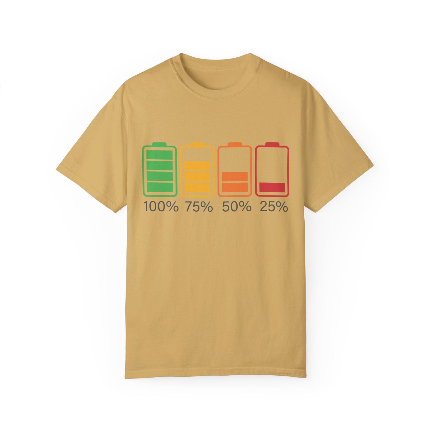 Batteries Charging - Garment-Dyed T-shirt