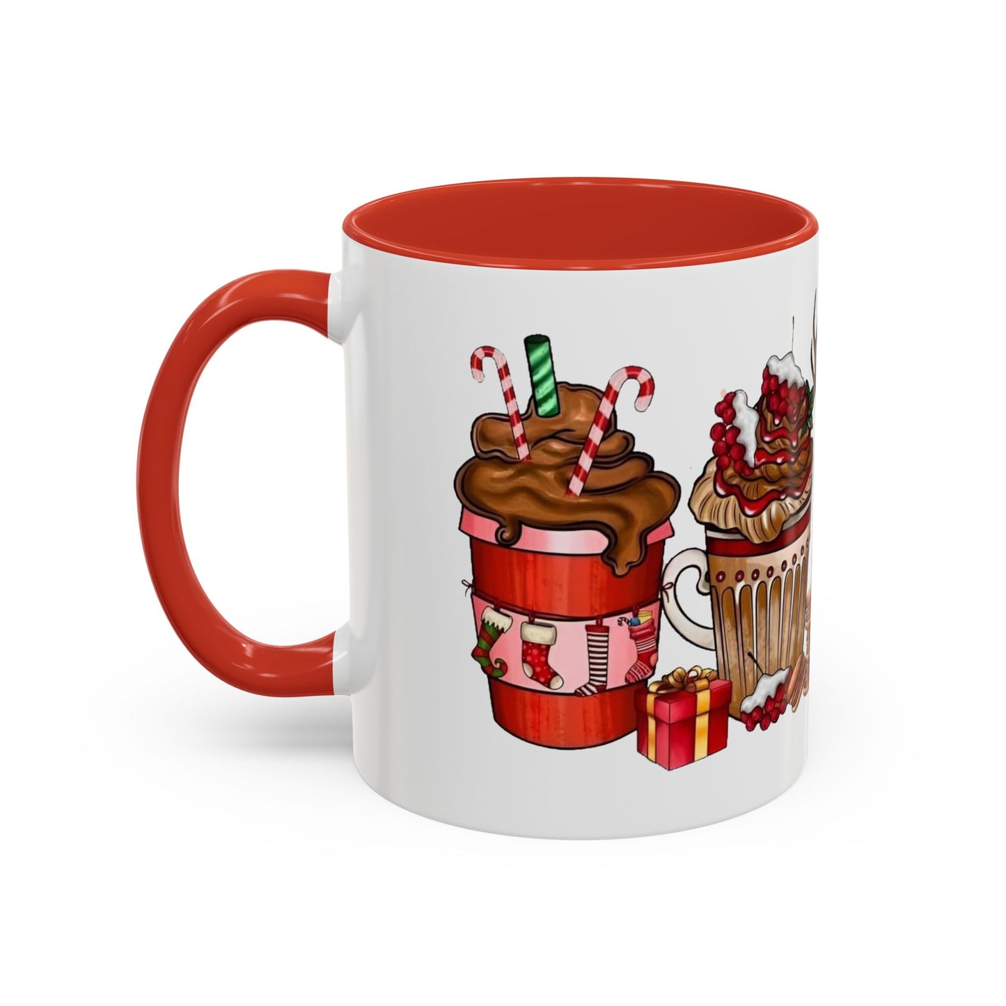 Merry Christmas Coffee - Accent Coffee Mug (11, 15oz)