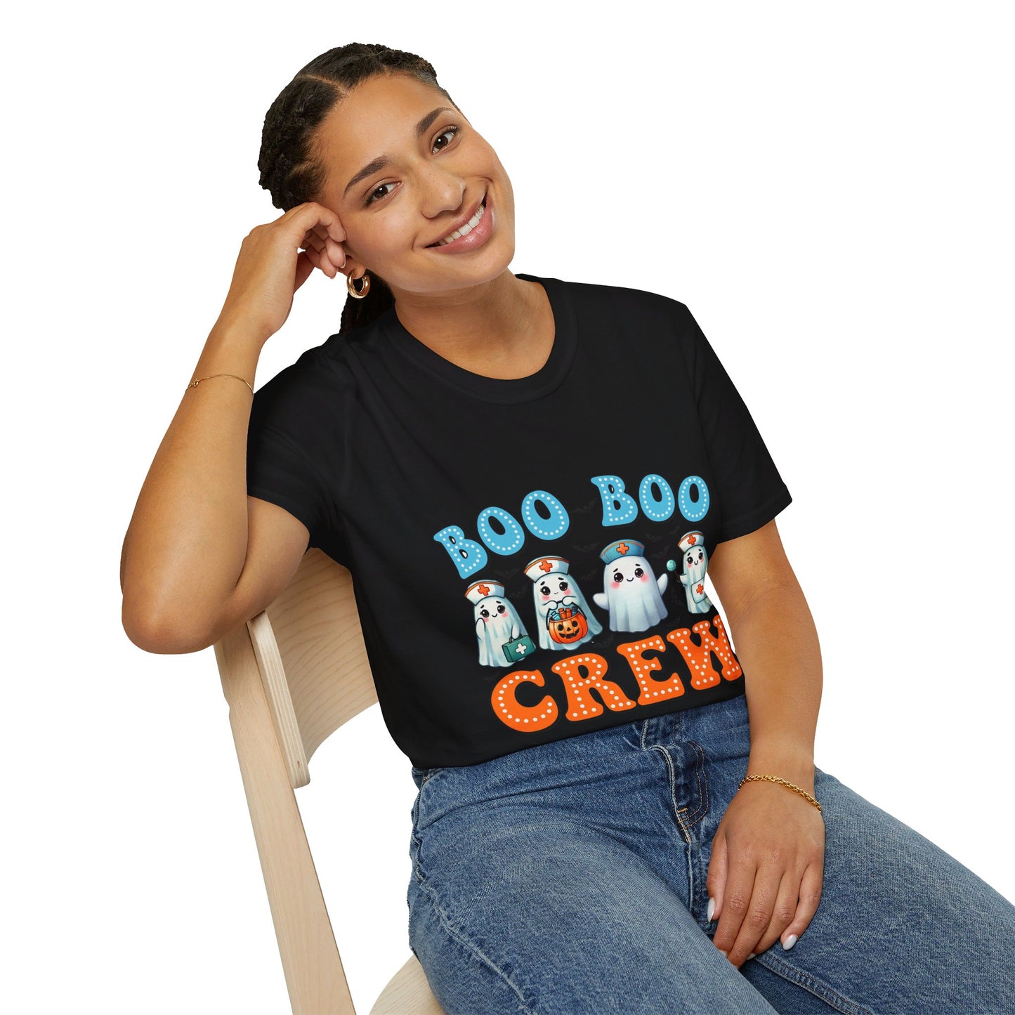 Boo Crew - Halloween - Unisex Softstyle T-Shirt