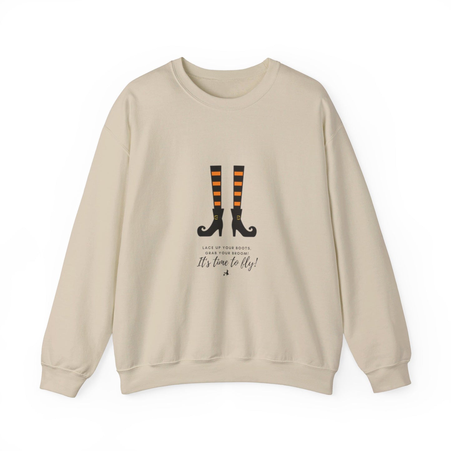 It is Time to Fly - Halloween -  Crewneck Sweatshirt