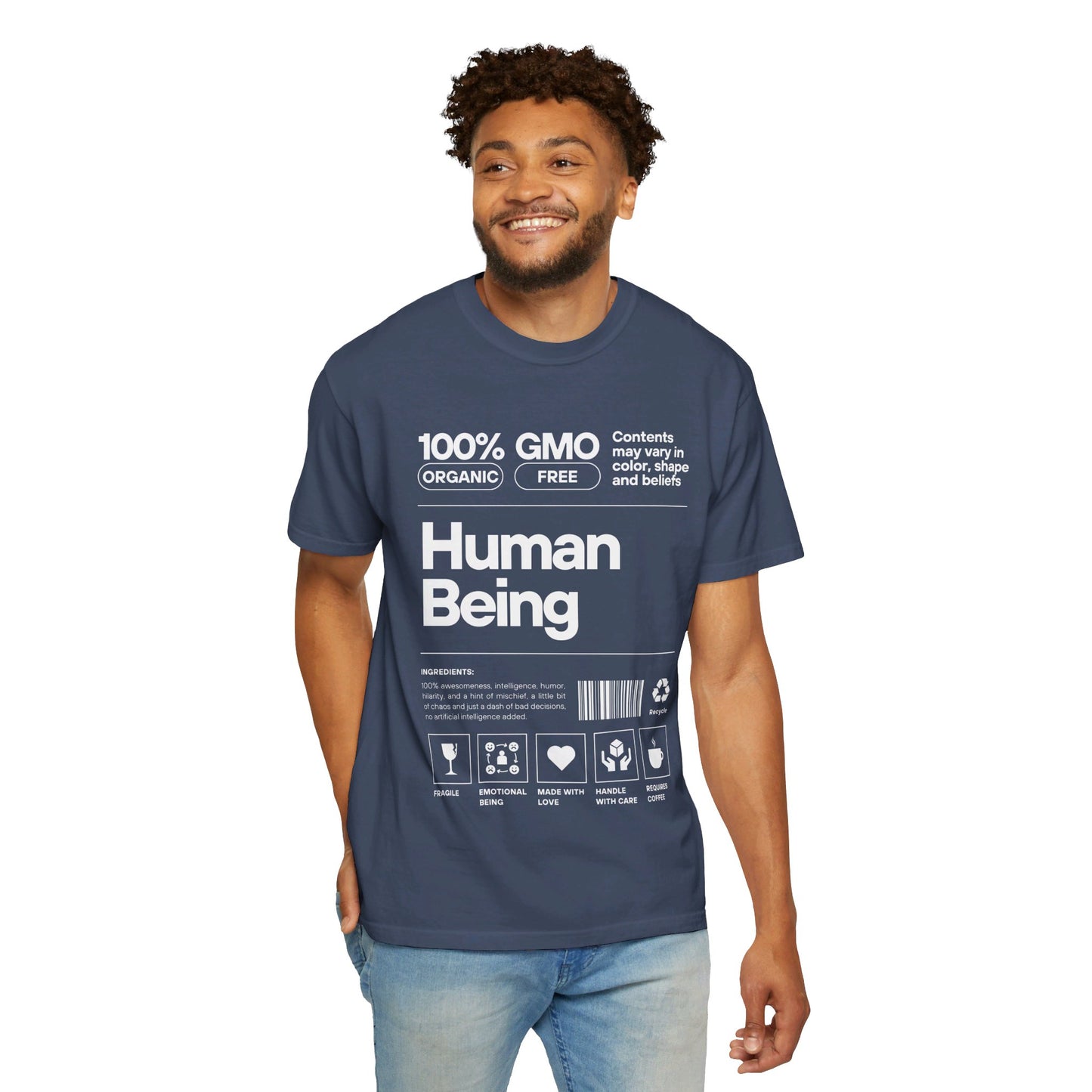 100% Human - Garment-Dyed T-shirt