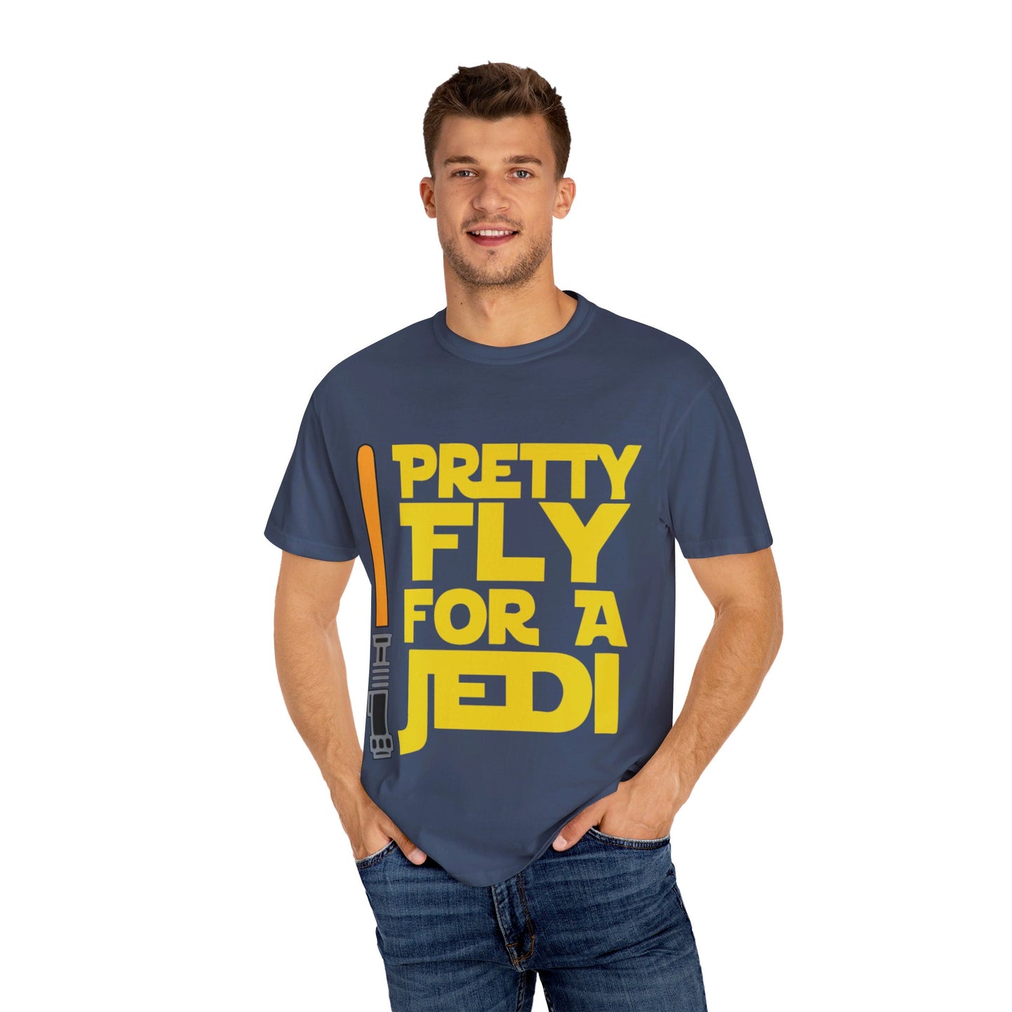 Pretty Fly for a Jedi Garment-Dyed T-shirt