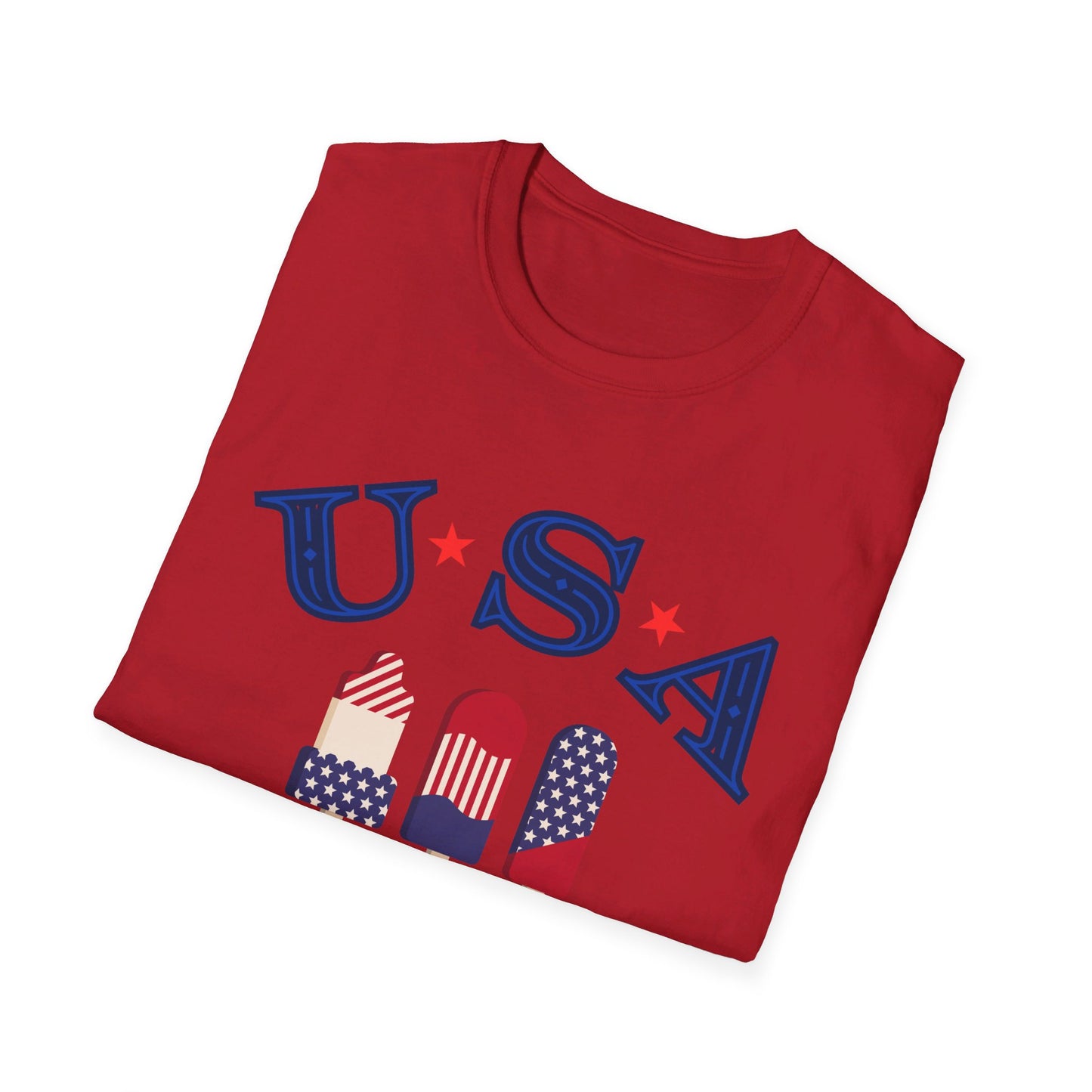 America - Unisex Softstyle T-Shirt