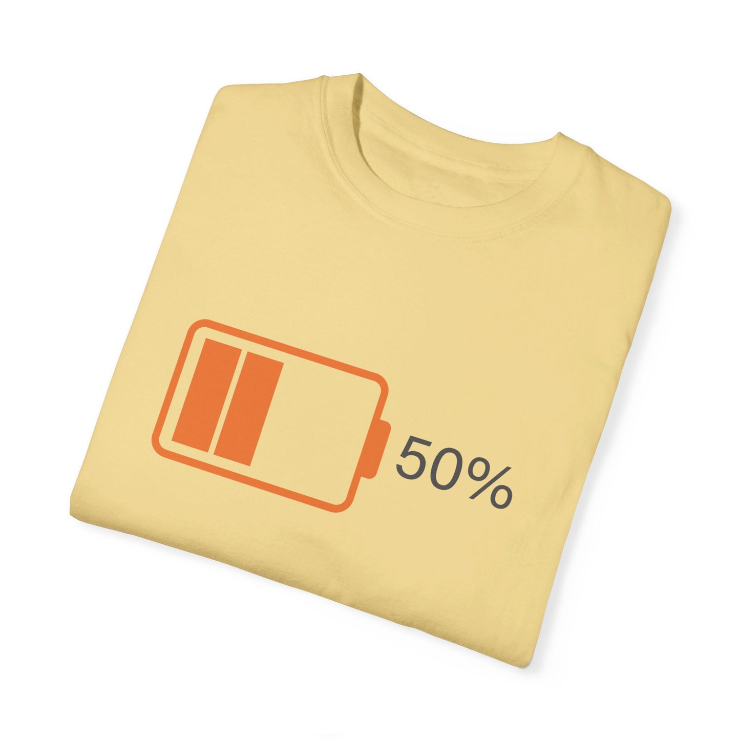 50% Battery - Garment-Dyed T-shirt