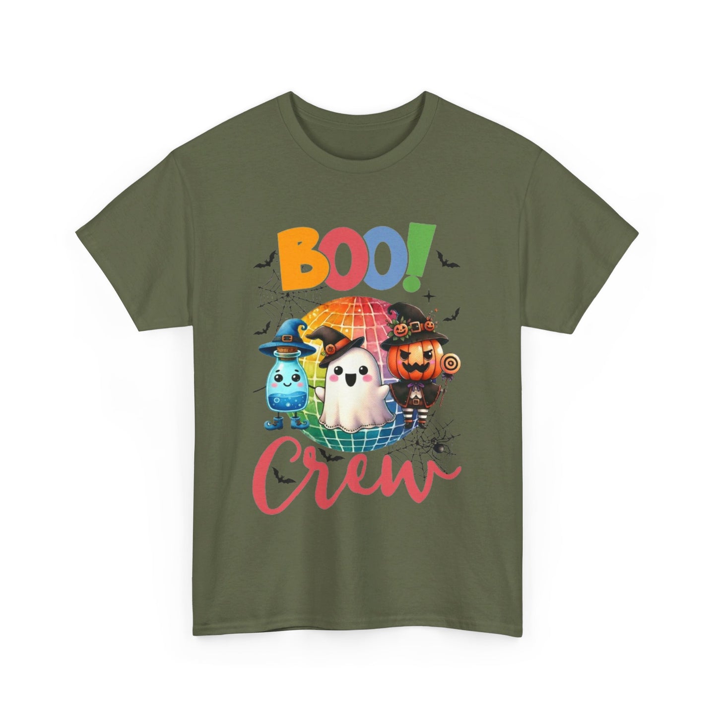 Boo Crew - Halloween - Unisex Heavy Cotton Tee