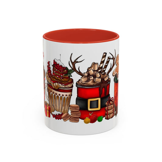 Merry Christmas Coffee - Accent Coffee Mug (11, 15oz)