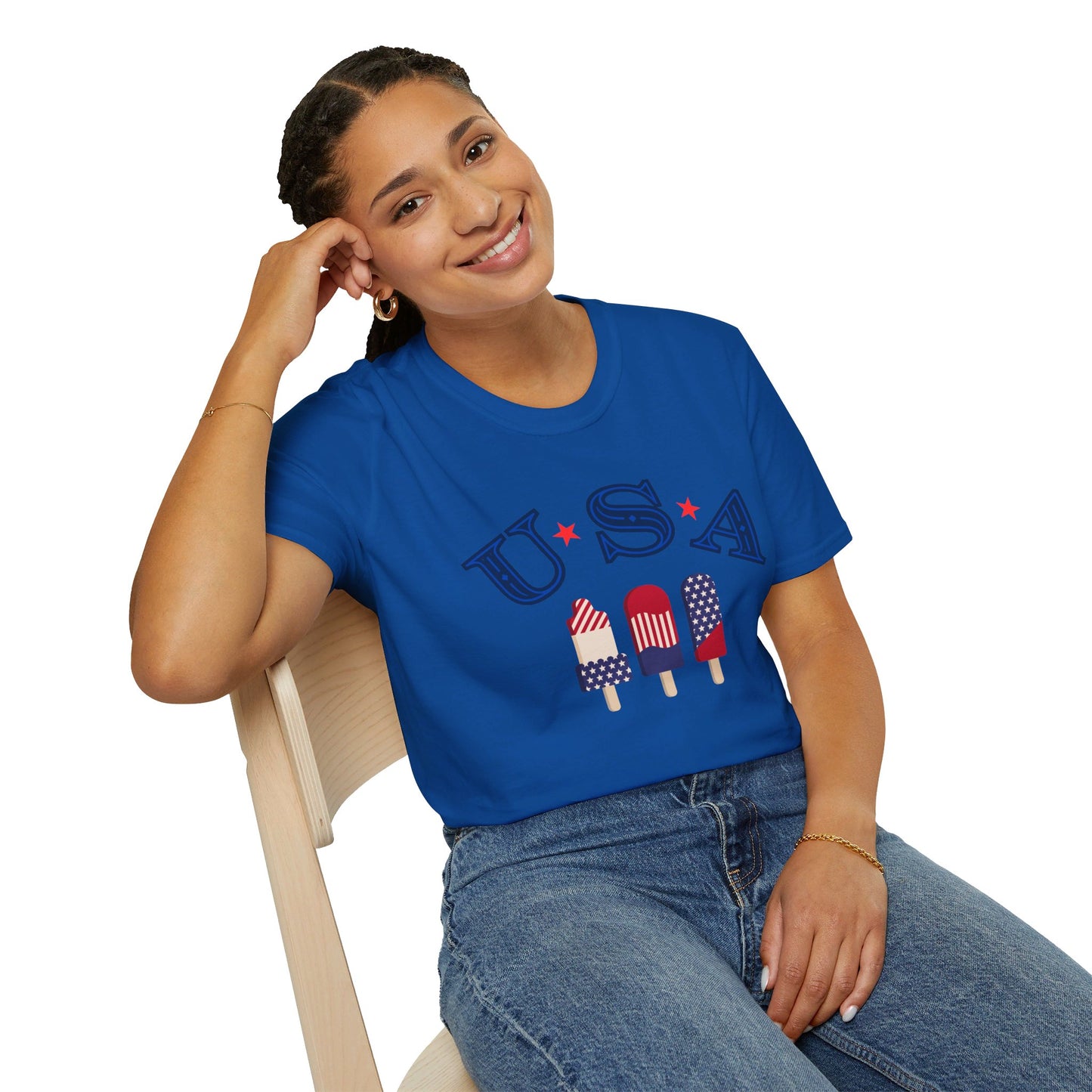 America - Unisex Softstyle T-Shirt