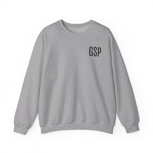 GSP Black and White -  Crewneck Sweatshirt