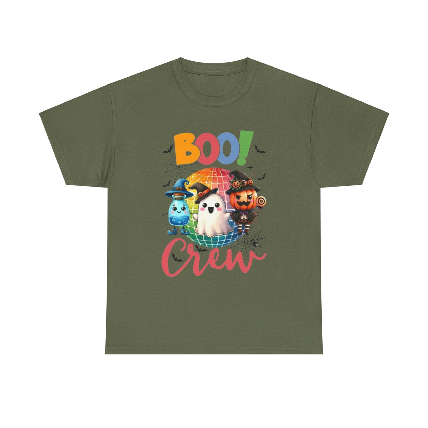 Boo Crew - Halloween - Unisex Heavy Cotton Tee