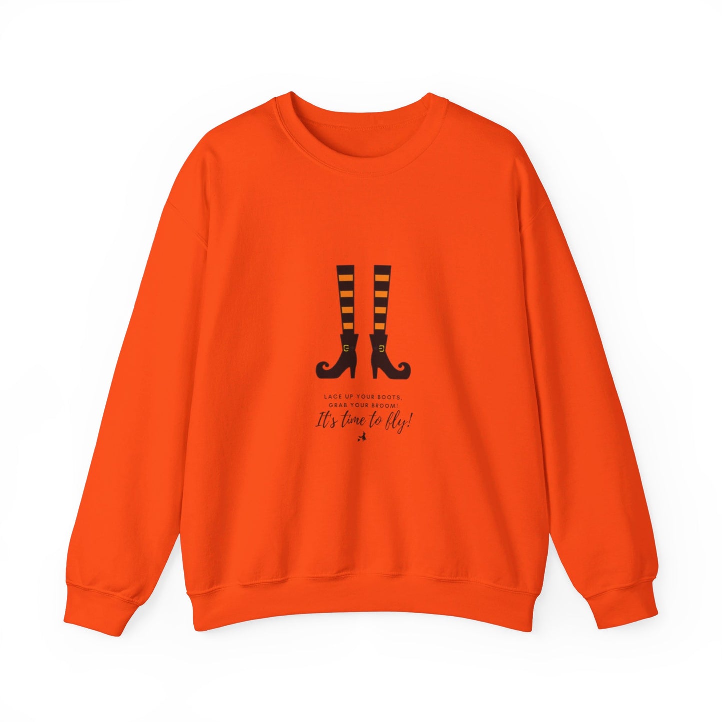 It is Time to Fly - Halloween -  Crewneck Sweatshirt