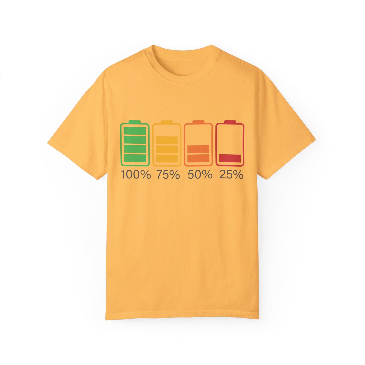 Batteries Charging - Garment-Dyed T-shirt