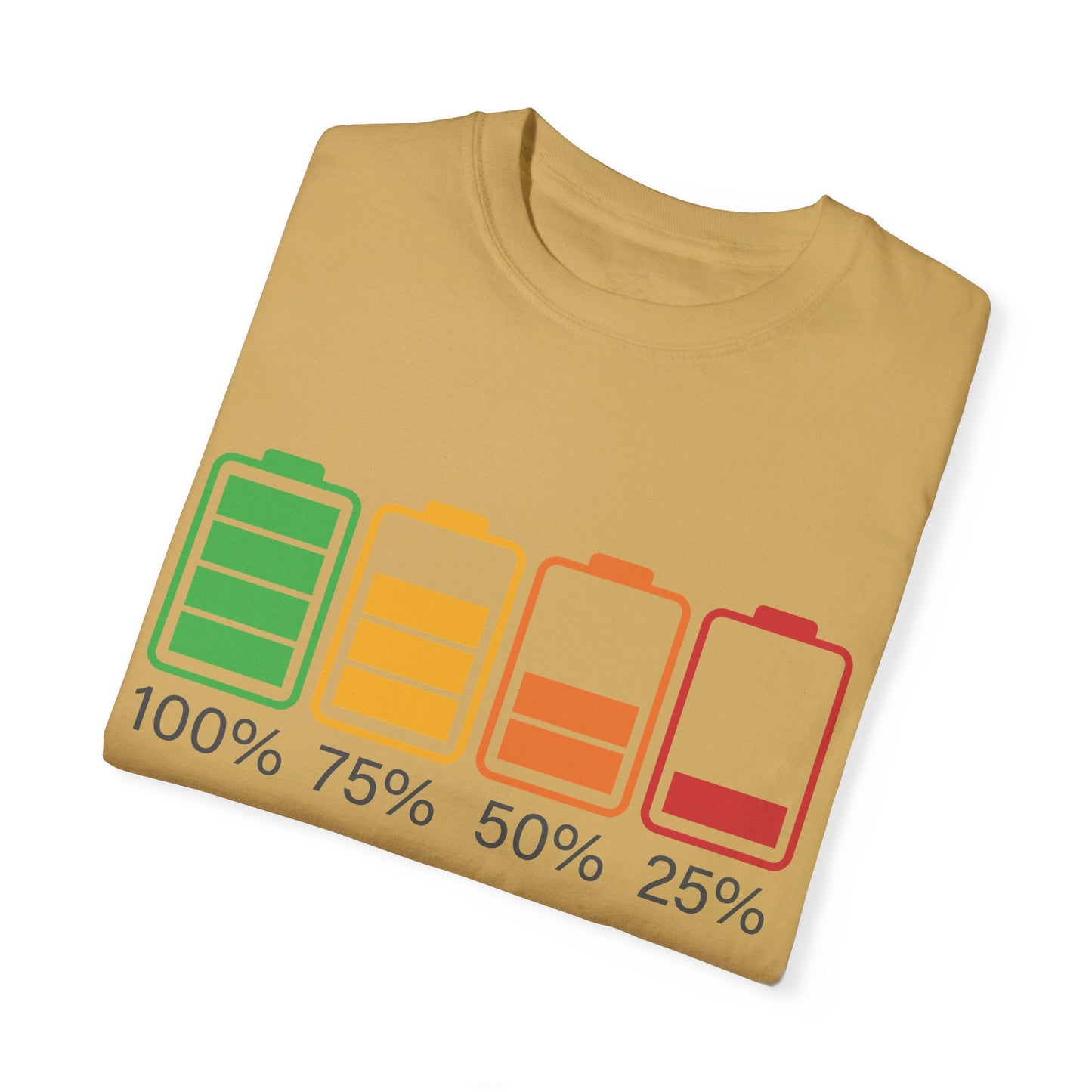 Batteries Charging - Garment-Dyed T-shirt