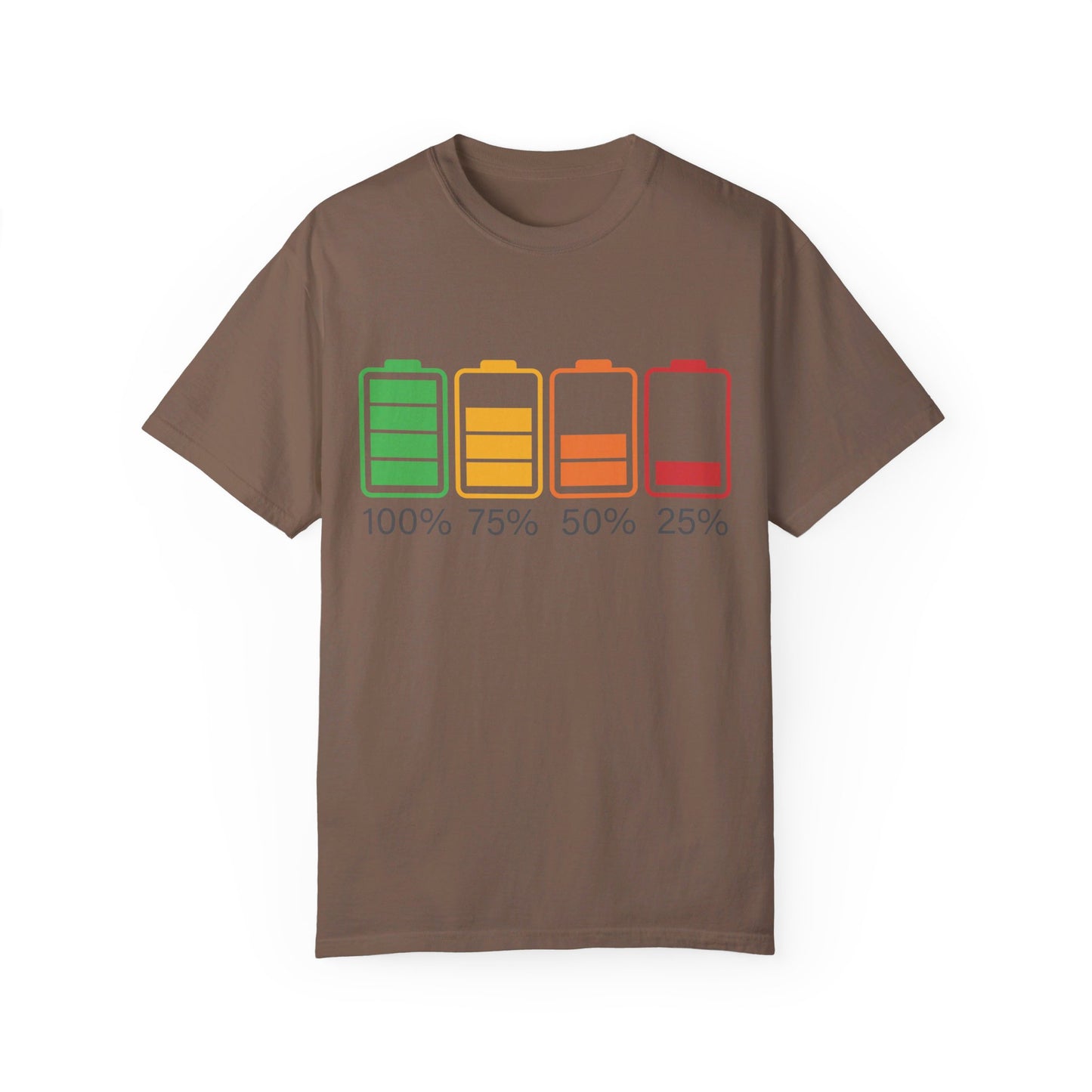 Batteries Charging - Garment-Dyed T-shirt