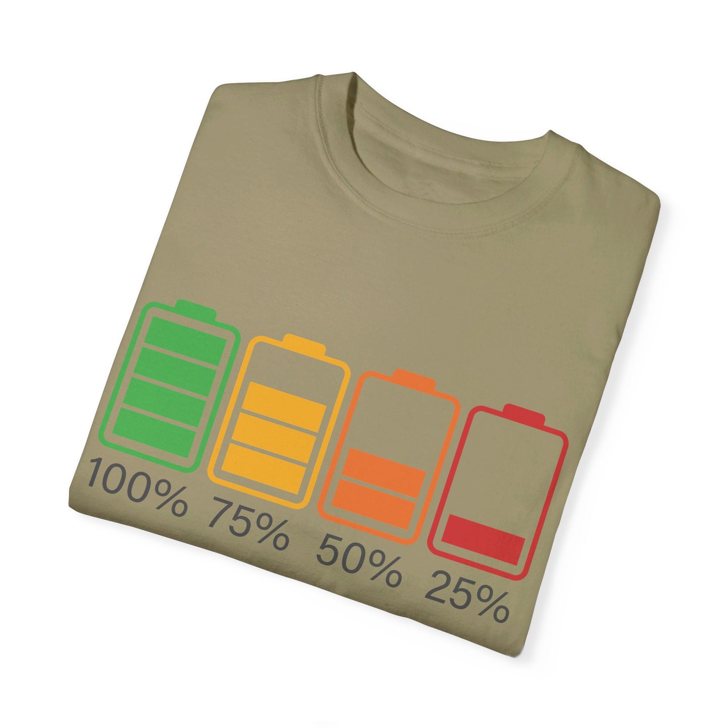 Batteries Charging - Garment-Dyed T-shirt