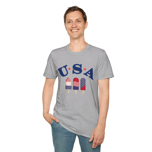 America - Unisex Softstyle T-Shirt