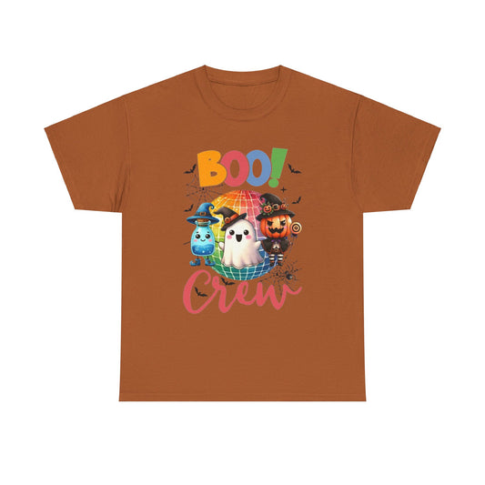 Boo Crew - Halloween - Unisex Heavy Cotton Tee