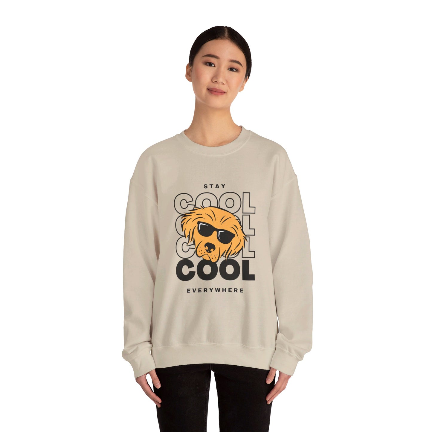 Stay Cool Everywhere -  Crewneck Sweatshirt