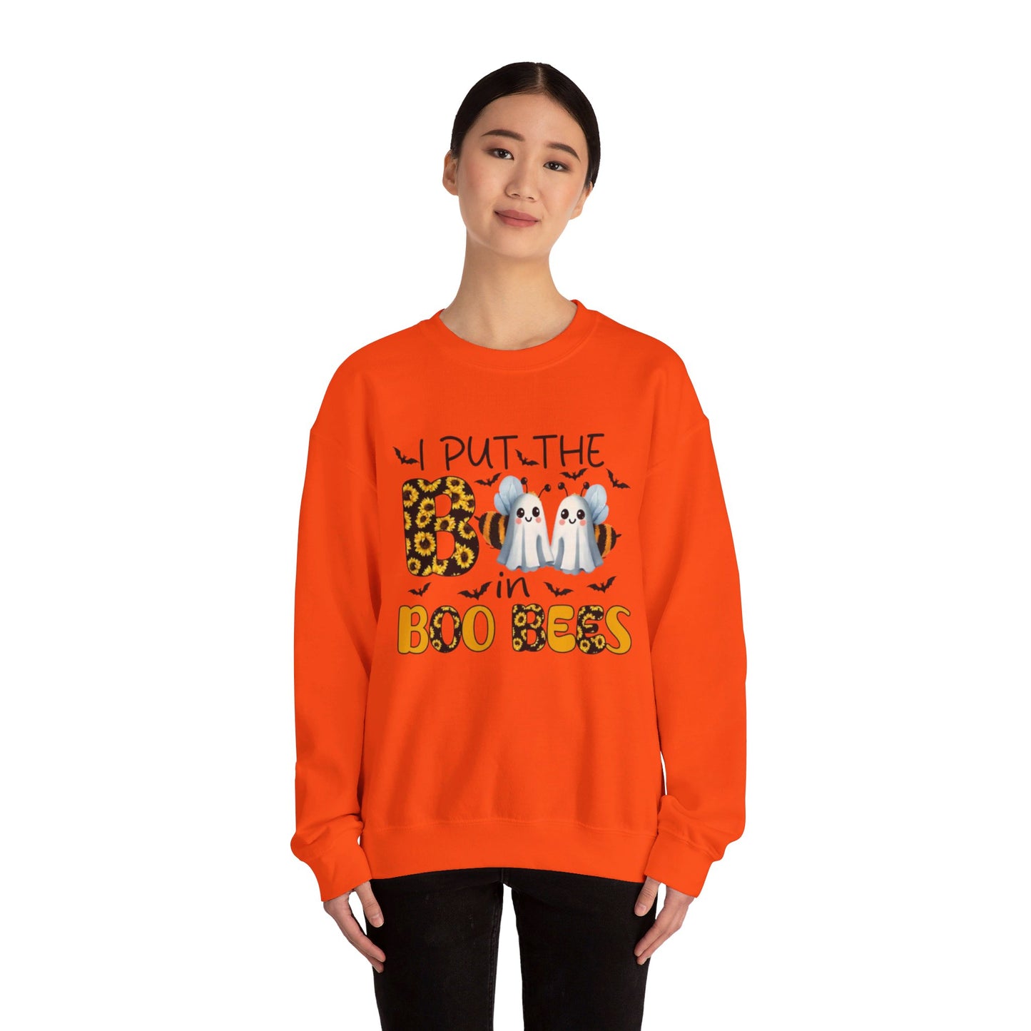 Boo Halloween -  Crewneck Sweatshirt