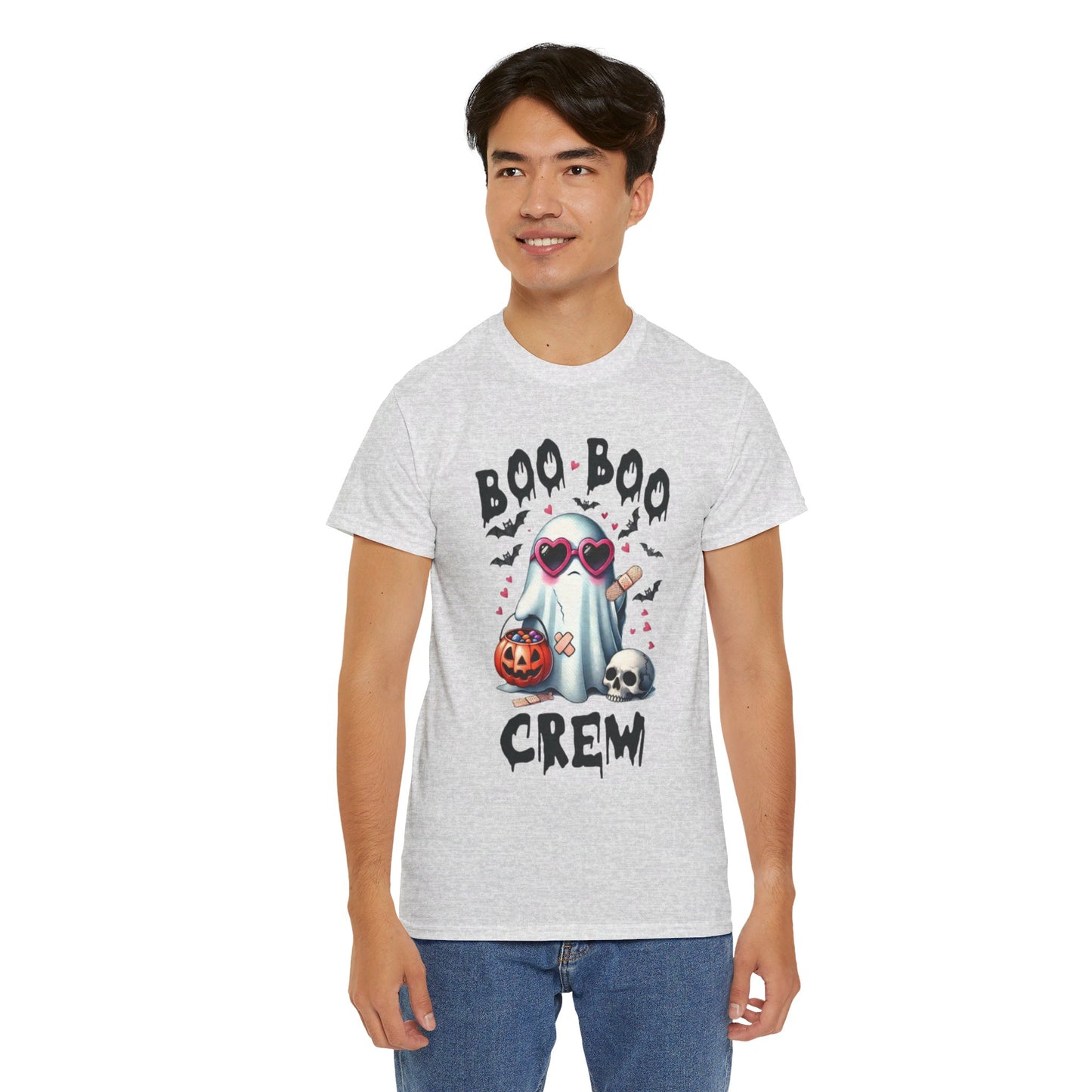 Boo Boo Crew - Halloween - Unisex Heavy Cotton Tee