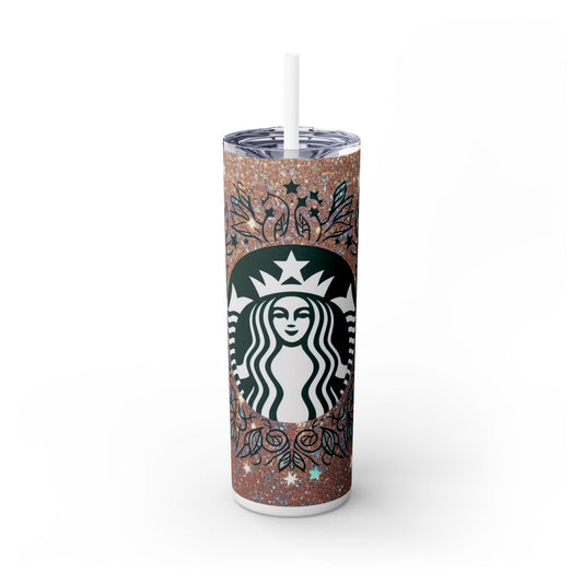 STB Skinny Tumbler with Straw, 20oz