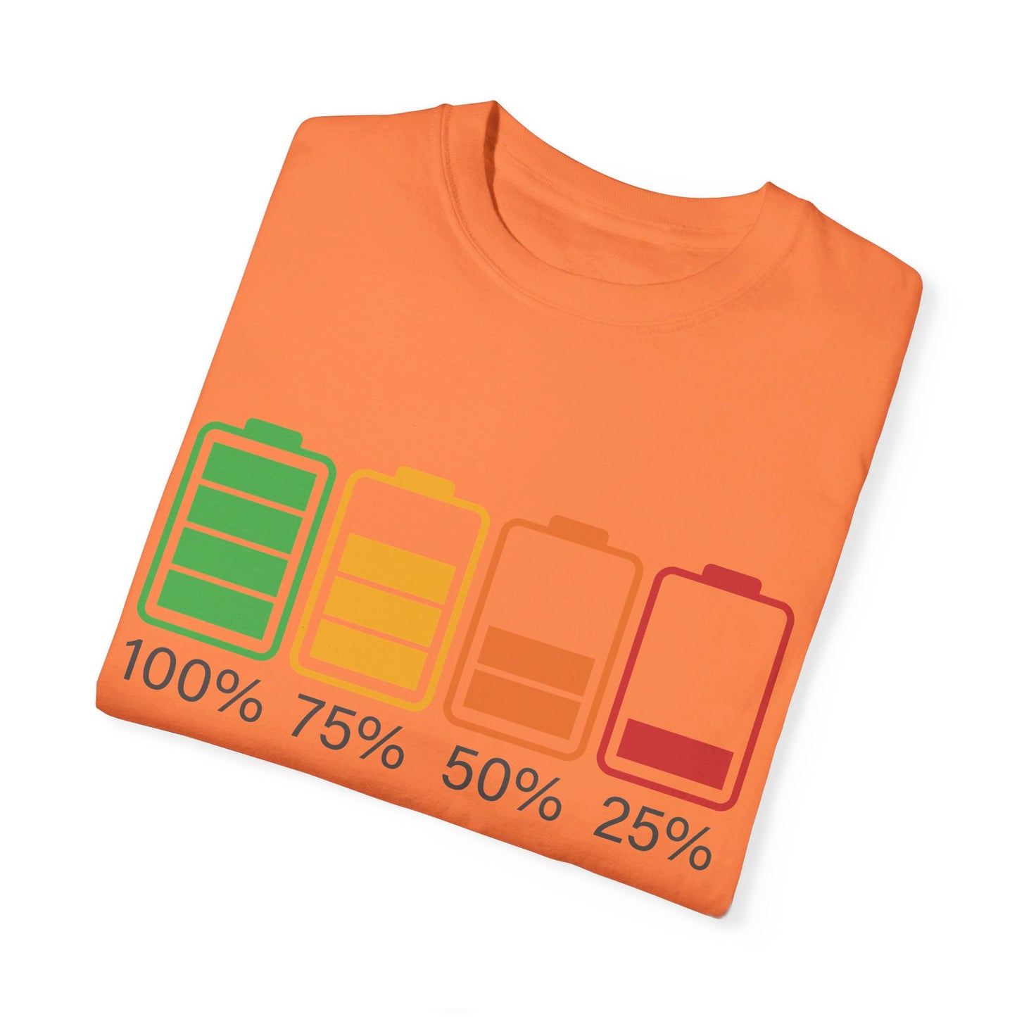 Batteries Charging - Garment-Dyed T-shirt