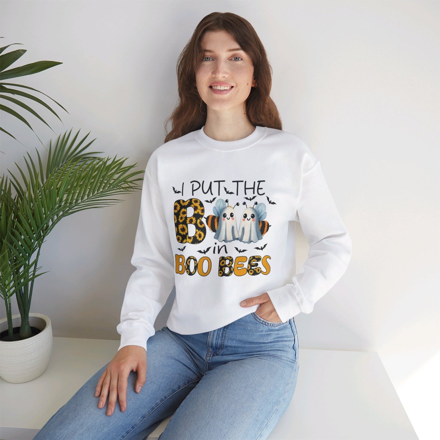 Boo Halloween -  Crewneck Sweatshirt