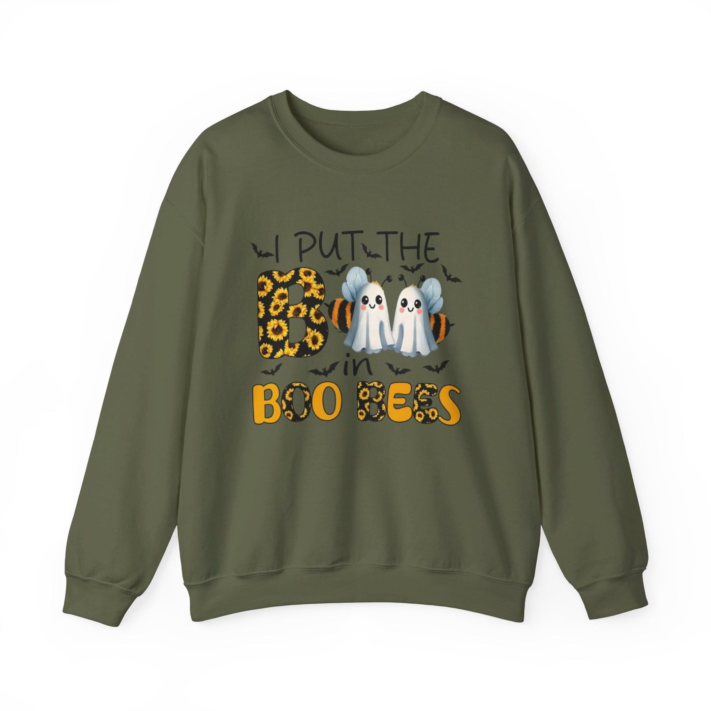 Boo Halloween -  Crewneck Sweatshirt