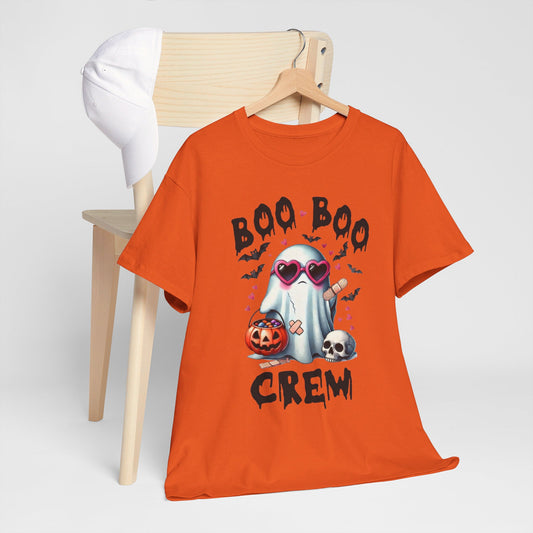 Boo Boo Crew - Halloween - Unisex Heavy Cotton Tee