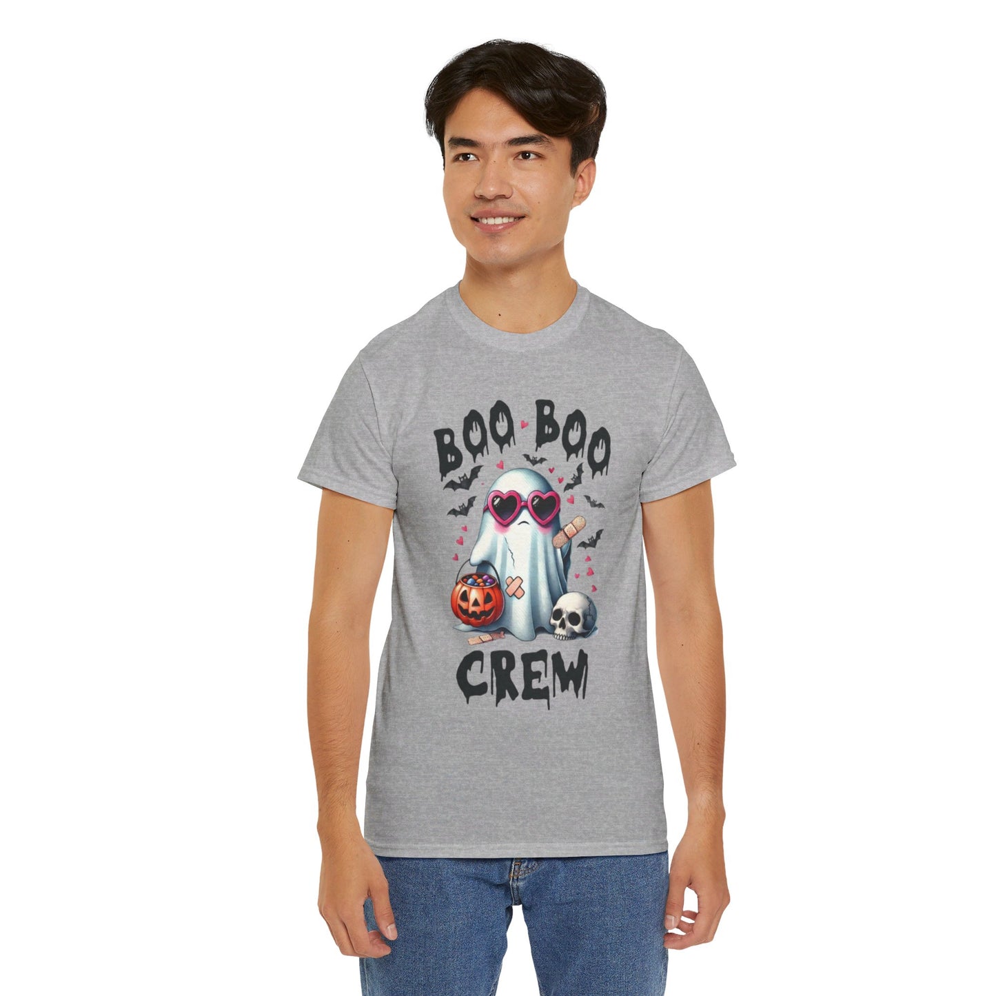 Boo Boo Crew - Halloween - Unisex Heavy Cotton Tee