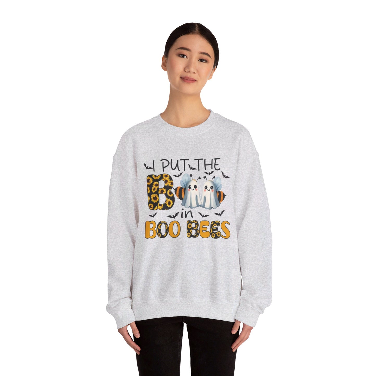 Boo Halloween -  Crewneck Sweatshirt