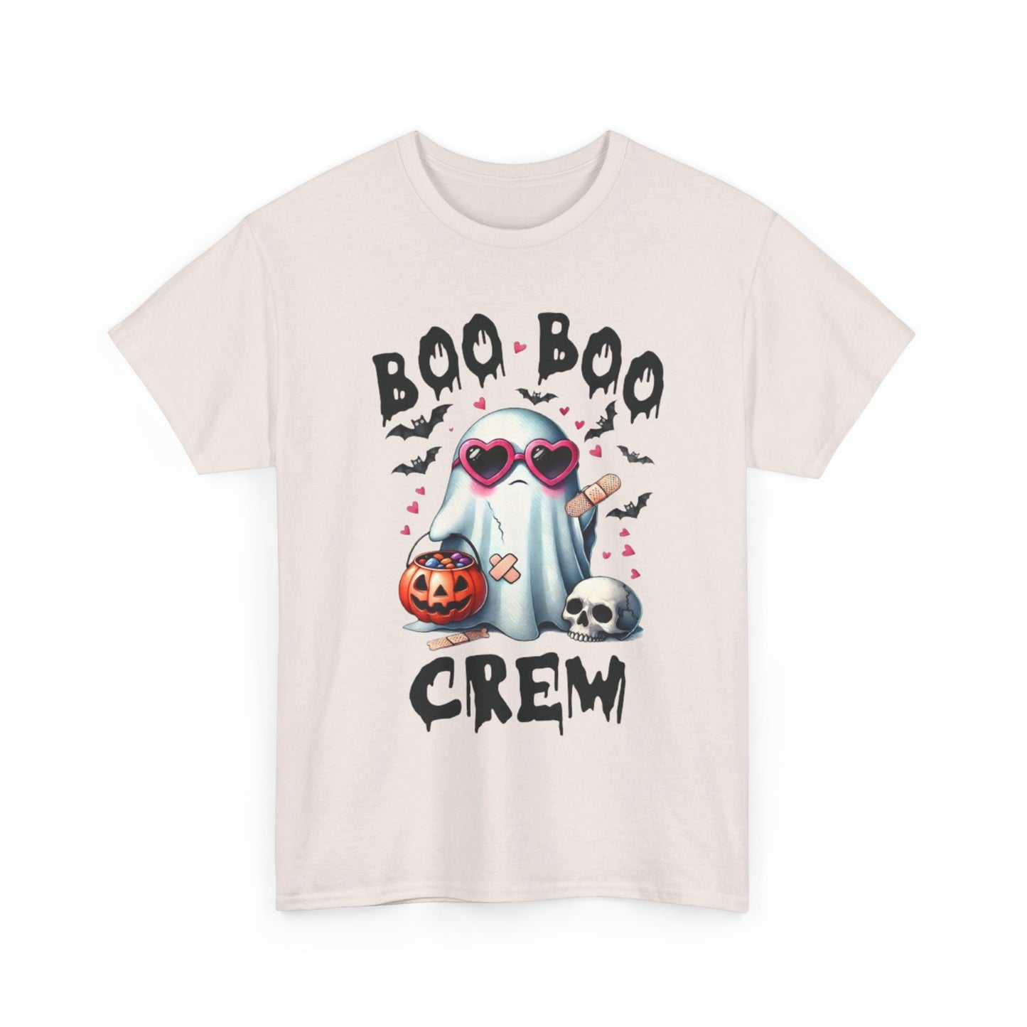 Boo Boo Crew - Halloween - Unisex Heavy Cotton Tee