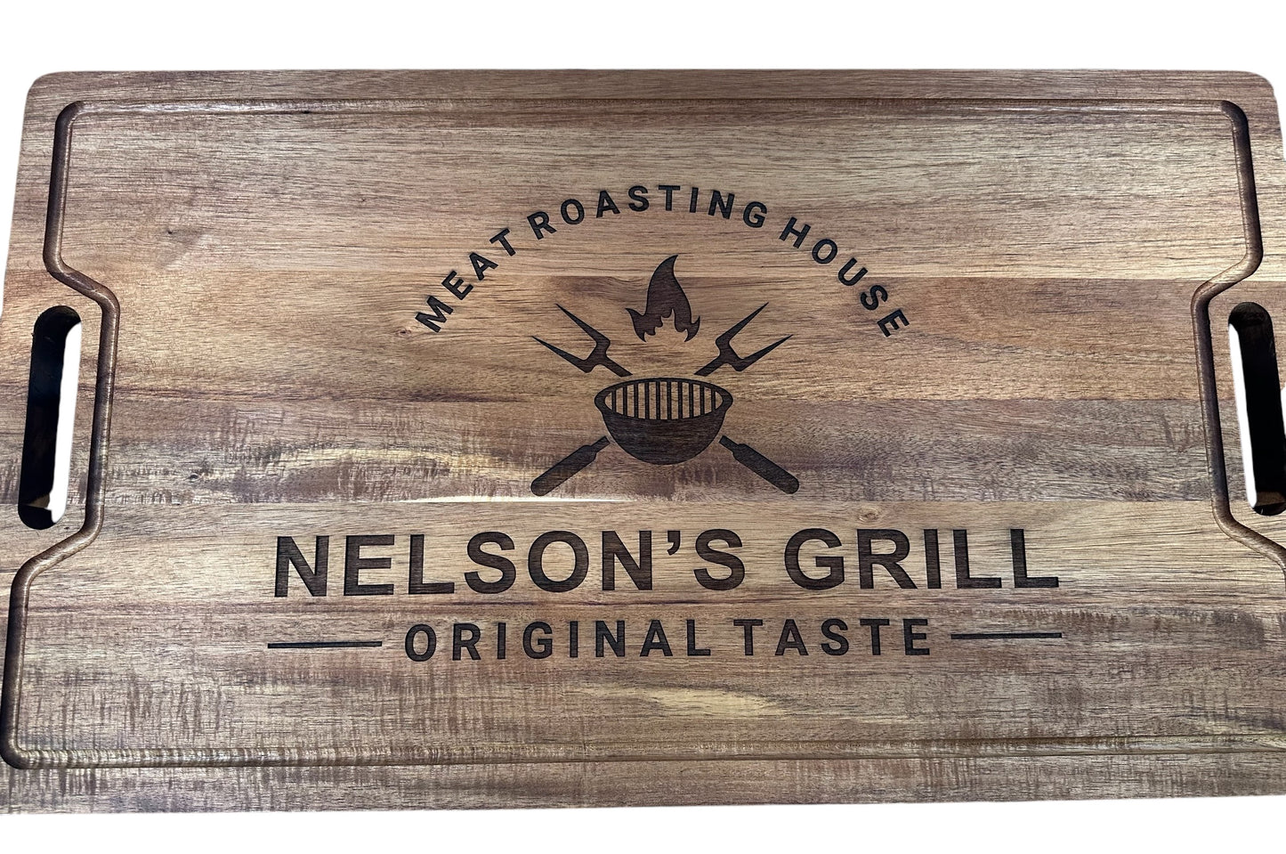 Custom Grill Set and Board Engraved